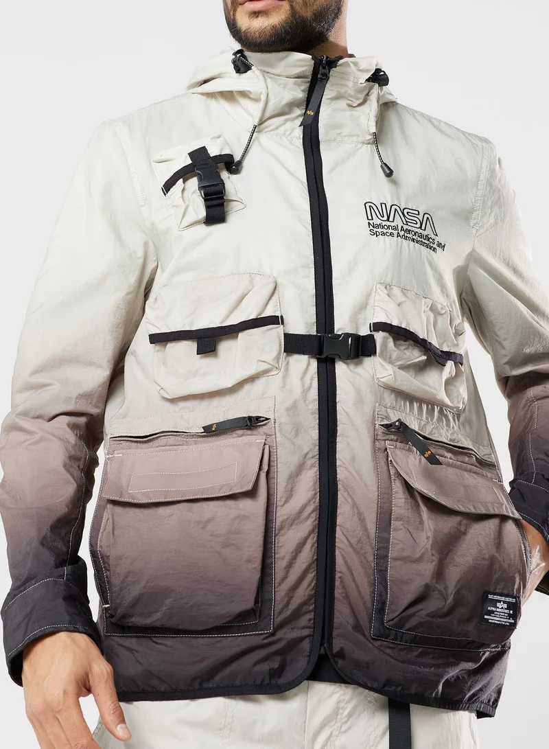 Alpha Industries Gradient Nasa Windbreaker Jacket