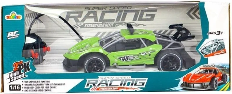 Galtoys 1:16 F/f Rechargeable Racing Car Green