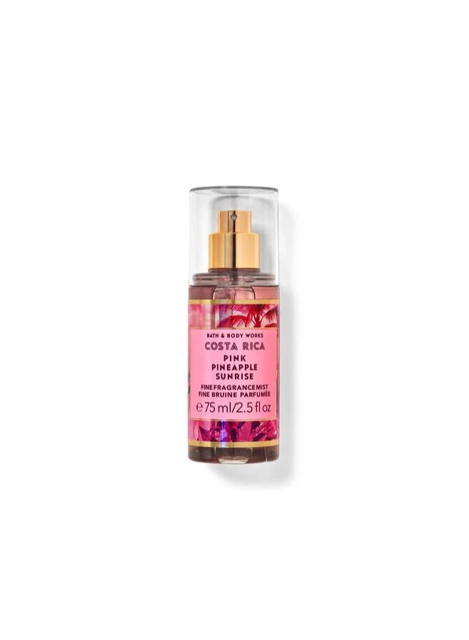 Bath and Body Costa Rica Pink Pineapple Sunrise Travel Mist Bath And Body 75 ml 