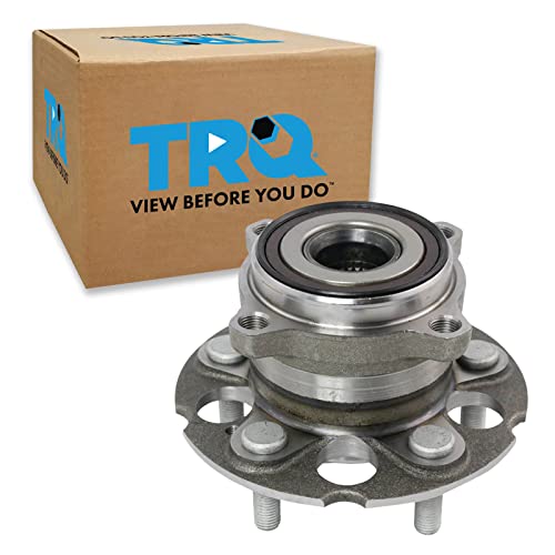 TRQ Rear Driver Side Passenger Side Wheel Bearing & Hub Assembly AWD with ABS Sensor Compatible with 2010-2011 Honda Accord Crosstour 2012-2015 Crosstour - Image 2