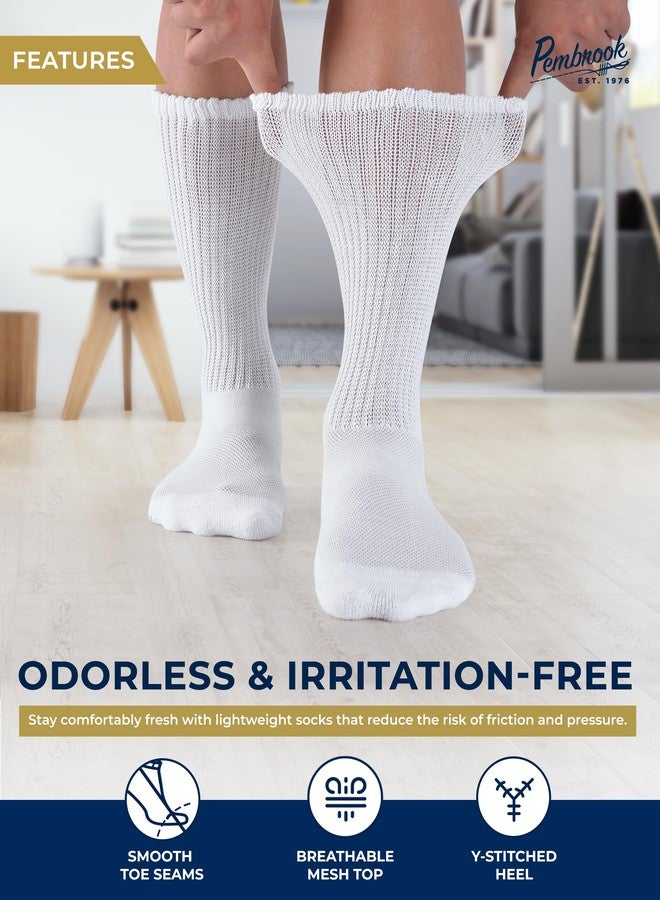 Pembrook Diabetic Socks for Men and Women - Non Binding Neuropathy Socks for Men and Women | Edema - Image 4