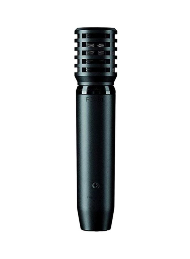 Shure Condenser Instrument Microphone PGA81 XLR Black - Image 1