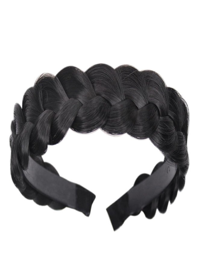 Kabello Synthetic Hair Plaited Braided Hairband, Braid Headband Hairpieces Fashion Hair Accessories for Girls and Women (Model 1, 1 Pc) - Image 1