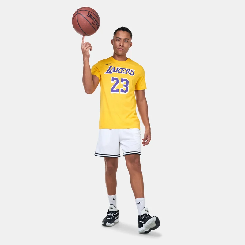 Nike Yellow Men's NBA Los Angeles Lakers T-Shirt for Men | Best Price UAE