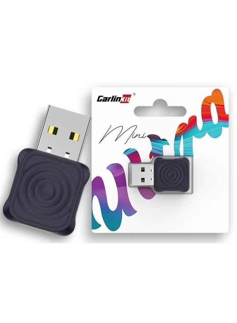 CarlinKit Mini Ultra Wireless CarPlay & Android Auto Adapter – 2-in-1 Plug & Play Wired to Wireless Converter, Stable Connection, Easy to Hide, Works with USB-A/Type-C Port, Retains Original Controls & Audio – Ultra Series - Image 1