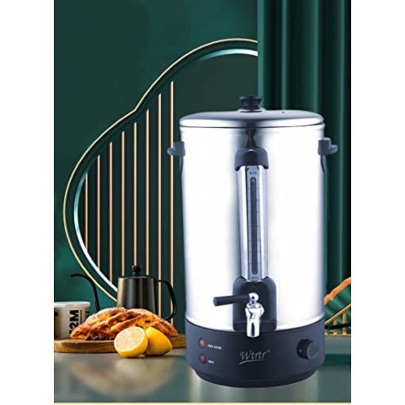 15L Water Boiler for Commercial Use, Stainless Steel, Silver, Double-Wall Insulation and Fast Heating - Image 5