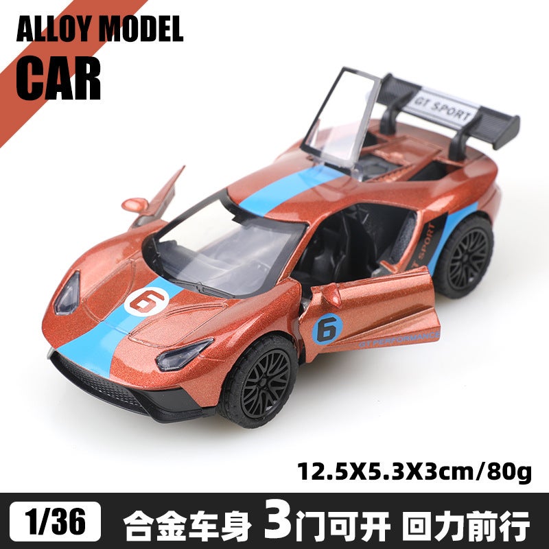 Bulk 1:36 Alloy Model Cars, Kids Pull Back Toy Vehicles, Boys Race Car Decor Gift[Bubble Bag] fugt race edition Brown [Bubble Bag] fugt race edition Brown 