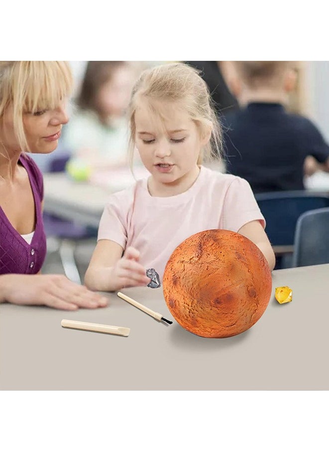 Gemstone Dig Kit - Venus Planets Dig Kits Science Kits for Kids Age 6-8, STEM Science Educational Toys, Space Toys Gift for Boys and Girls  - Image 3