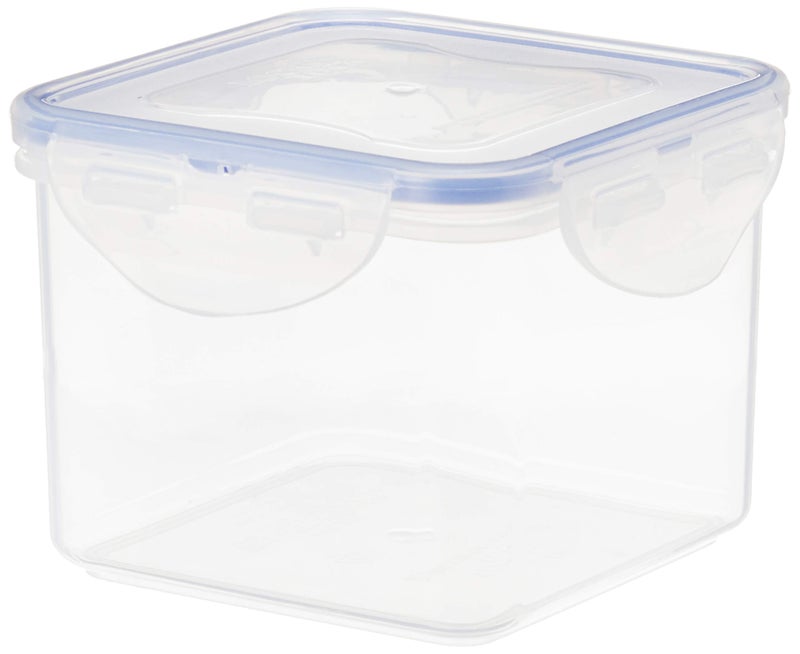 LOCK & LOCK LocknLock Food Storage Container - Airtight Leak Proof, Clear Blue (HPL851) - BPA Free, Microwave & Dishwasher Safe - Image 1