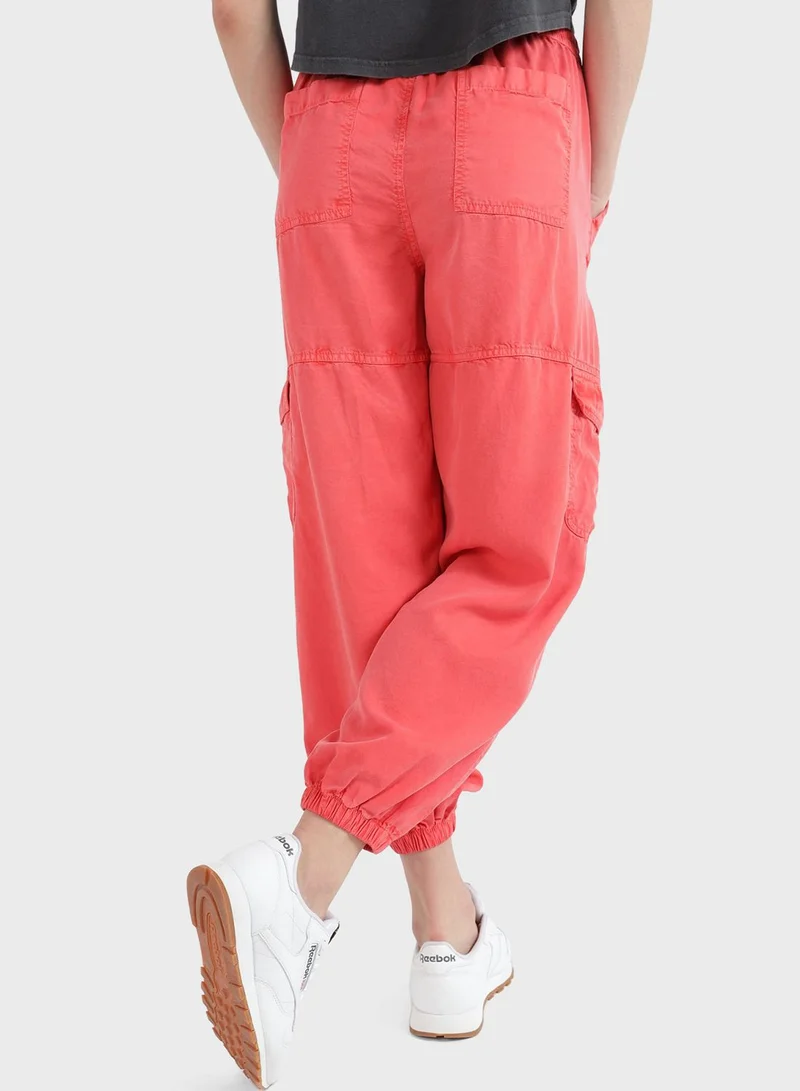 American Eagle Drawstring Cargo Joggers