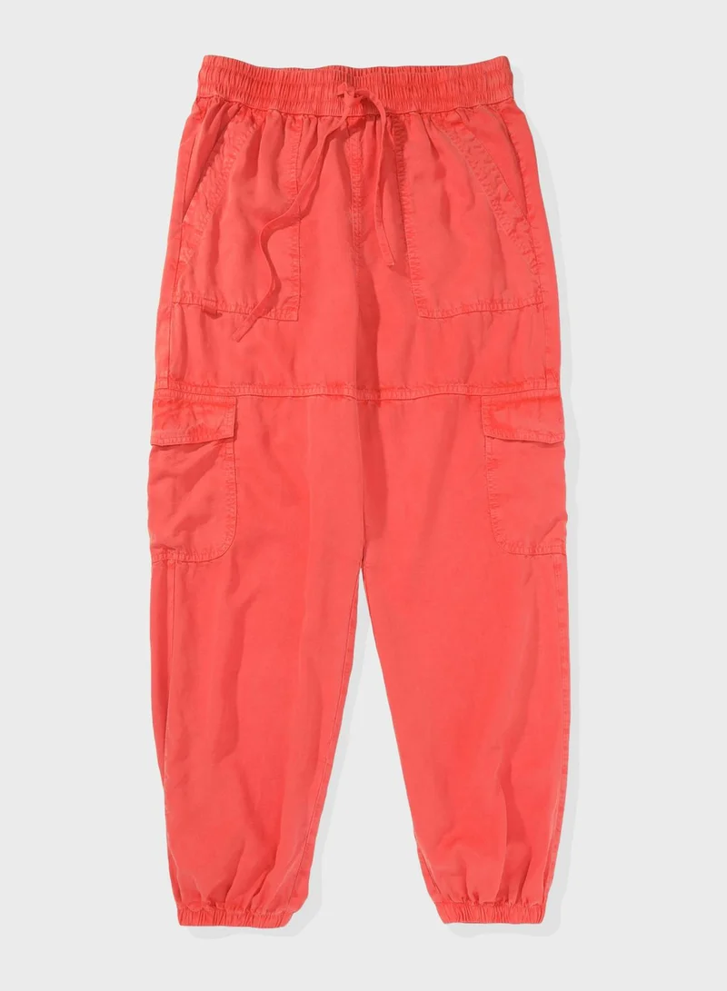 American Eagle Drawstring Cargo Joggers