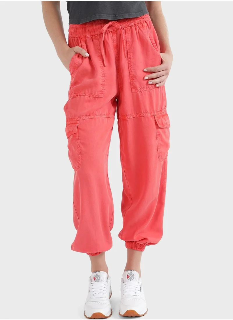 American Eagle Drawstring Cargo Joggers