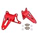 BMR SUSPENSION Motor Mount BoltOn Bracket Adjustable Height Steel Red Powder Coat Ford Mustang 201517 Kit - Image 2