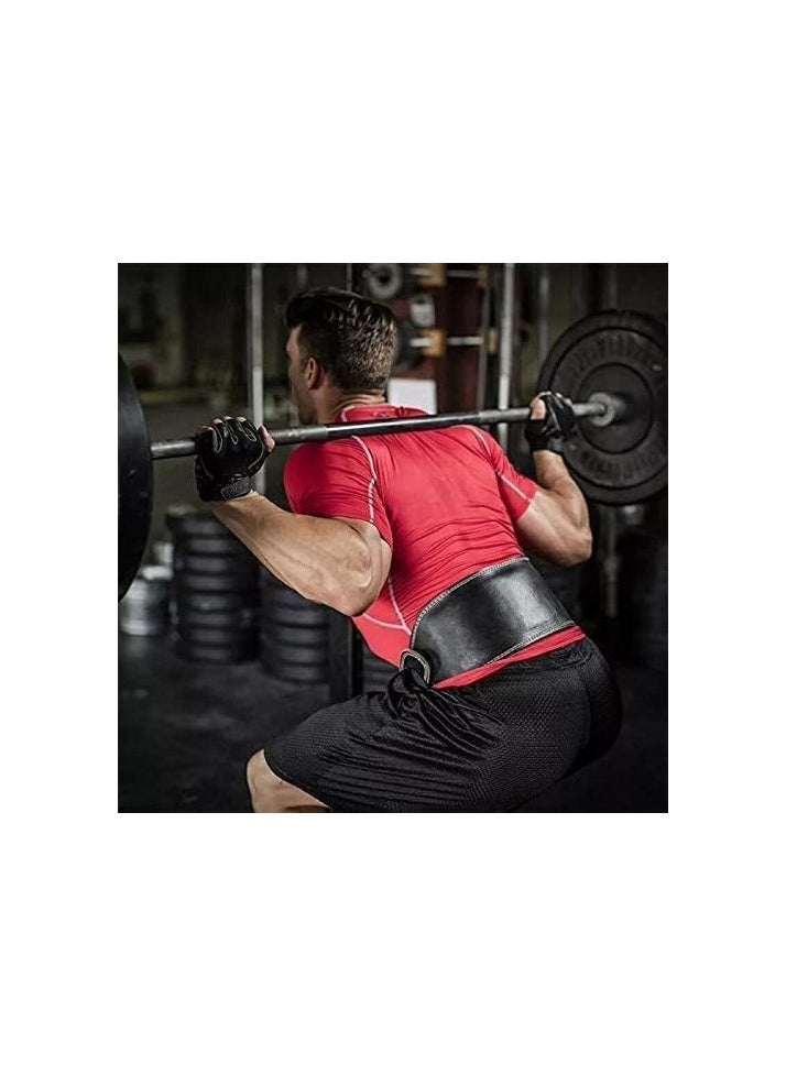 SportQ SportQ® Premium Quality Genuine Leather Weight Lifting Belt Provides Strong and Comfortable Support During Heavy Workout, Ideal for Athletes and Bodybuilders, Durable and Stylish Design  - Image 5