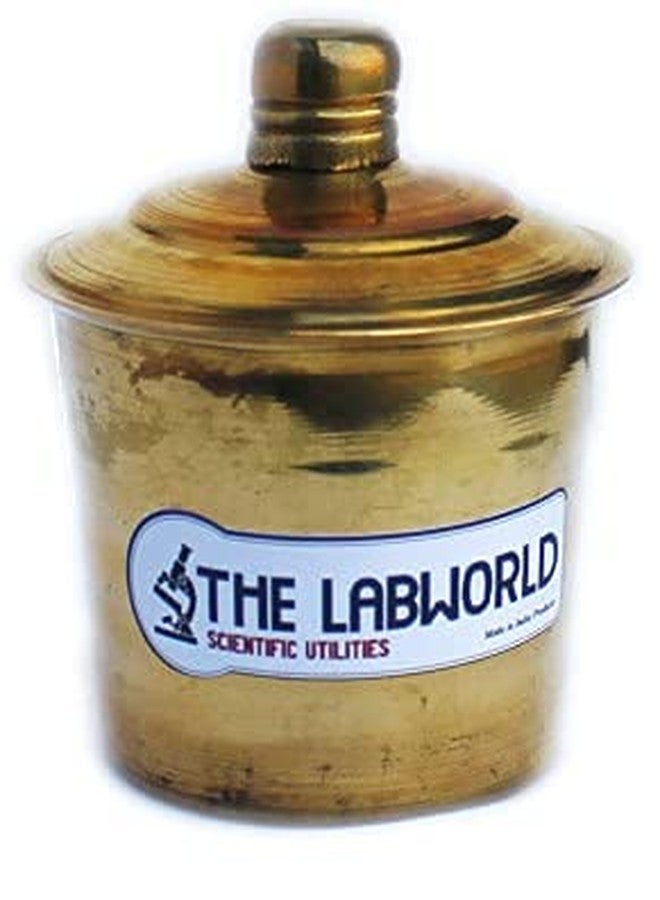 Labworld Brass spirit lamp for laboartory use in school college dentistry non rusting with wick - Image 2
