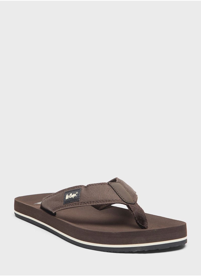 Lee Cooper - Logo Flip Flops - Image 1