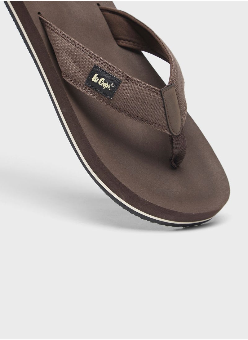 Lee Cooper - Logo Flip Flops - Image 1