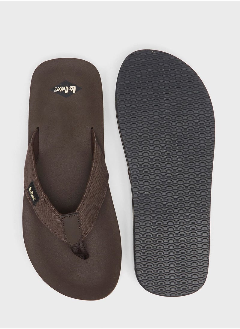 Lee Cooper - Logo Flip Flops - Image 1