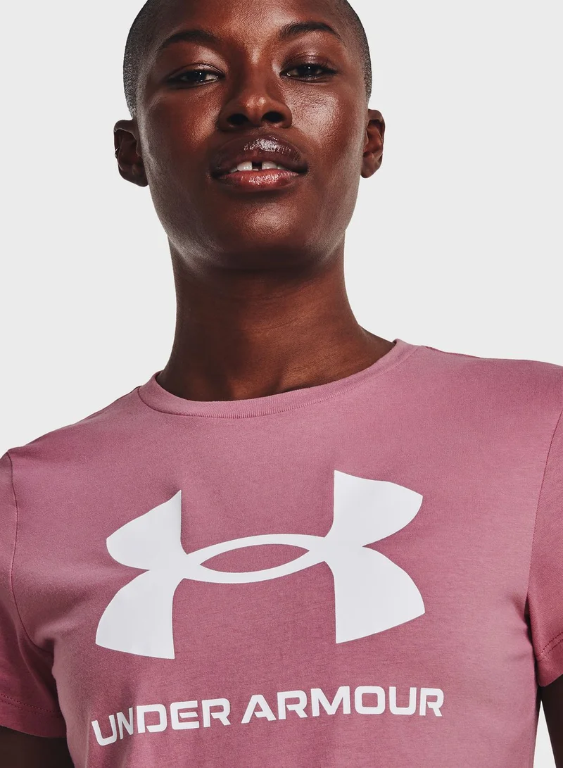 UNDER ARMOUR Sportstyle Logo T-Shirt