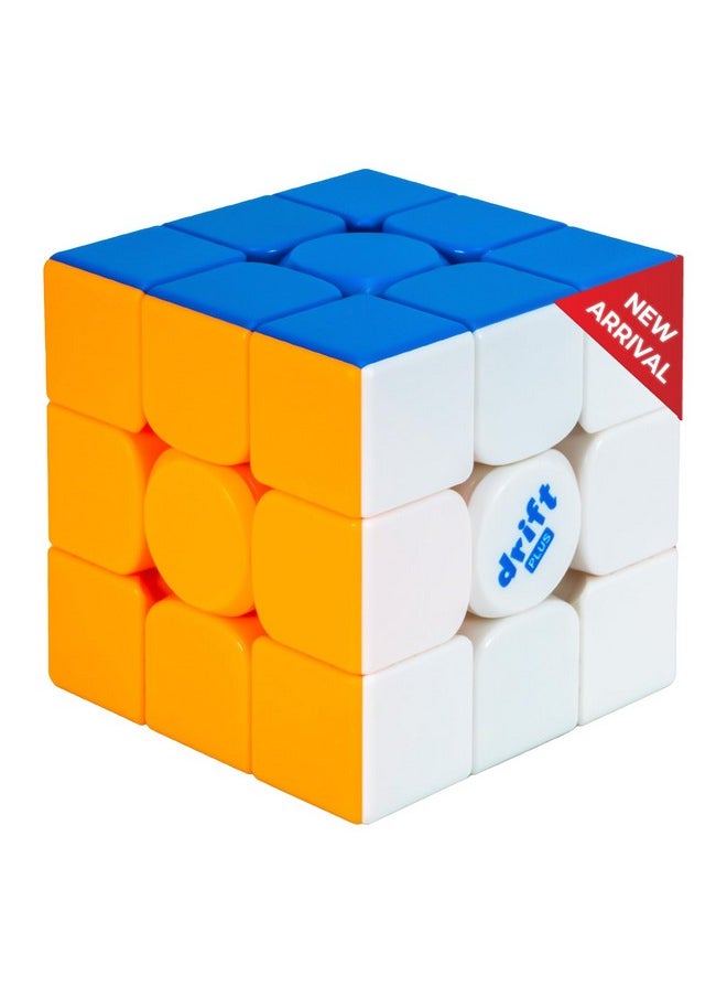 Cubelelo Drift 3M Plus v2 3x3 (Magnetic) (2024 New Upgraded Version) | Based on MoYu RS3M v5 | Dual-Adjustment System | Speedcube for Kids & Adults | Magic Speedy Stress Buster Brainstorming Puzzle