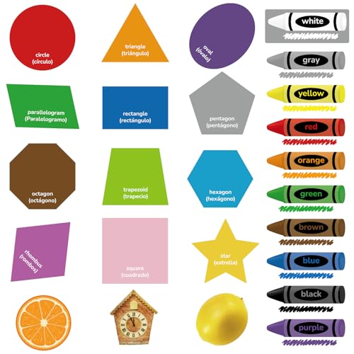 CHEFAN Felt Shape and Color Matching Game Set for Toddlers Shape Sorter Color Recognition Shape Puzzles Learning Sorting Toys Educational Montessori Toy for Preschool 3 Years Old Kids - Image 1
