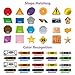 CHEFAN Felt Shape and Color Matching Game Set for Toddlers Shape Sorter Color Recognition Shape Puzzles Learning Sorting Toys Educational Montessori Toy for Preschool 3 Years Old Kids - Image 4
