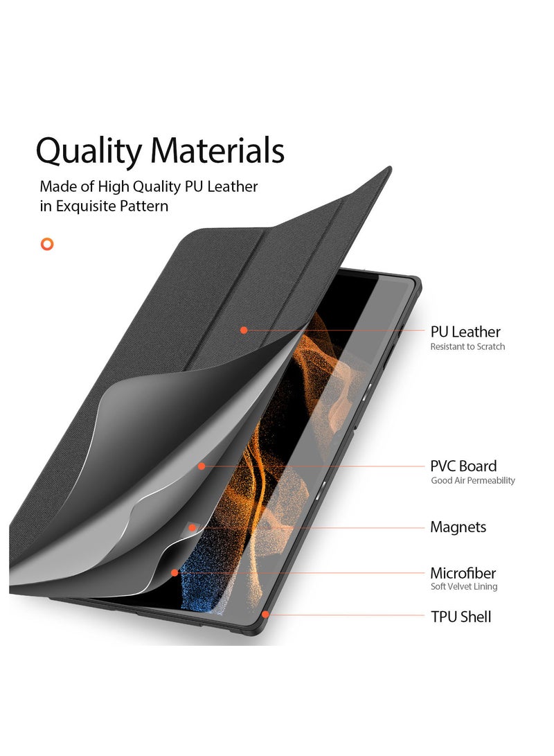 ISank غطاء حماية لجهاز سامسونج جالكسي تاب S8 الترا 2022 مقاس 14.6 بوصة - Image 3