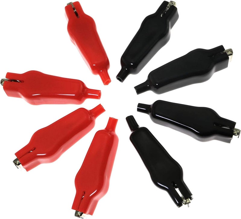 RuiLing 8-Pack Insulated Alligator Clips - Image 2