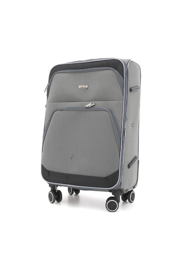 MELIFE 4 Piece Soft Luggage Set | 20", 24", 28", 32" | Lightweight Travel Trolley Bags | 360° Spinner Wheels - Image 2