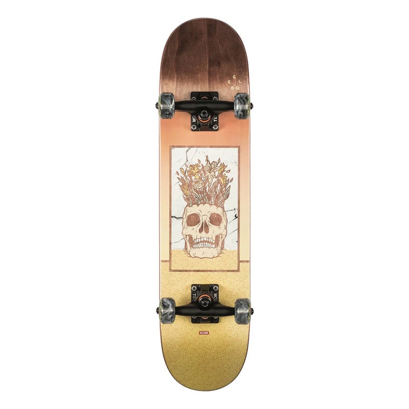Globe Celestial Growth Mini Brown  7.0MN Skateboard - Image 1