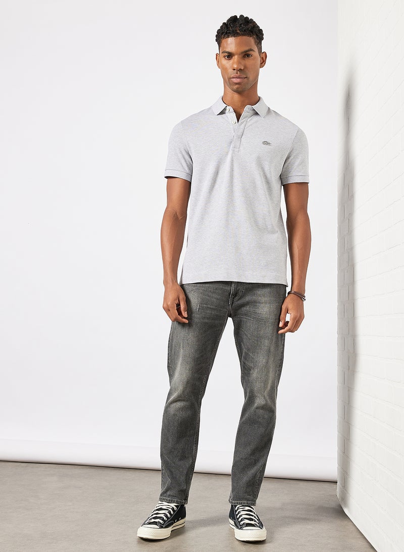 LACOSTE Logo Detail Polo T-Shirt - Image 3