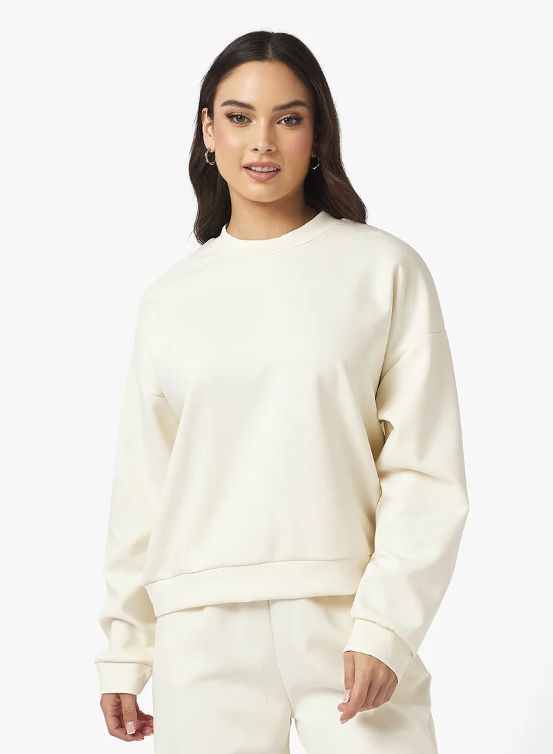 Ginger Basics Hooded Oversize Soft Touch Scuba Coord Set