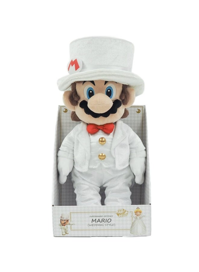 Nintendo Super Mario Odyssey Mario (Wedding Style) Plush Doll (38 cm) - Image 2
