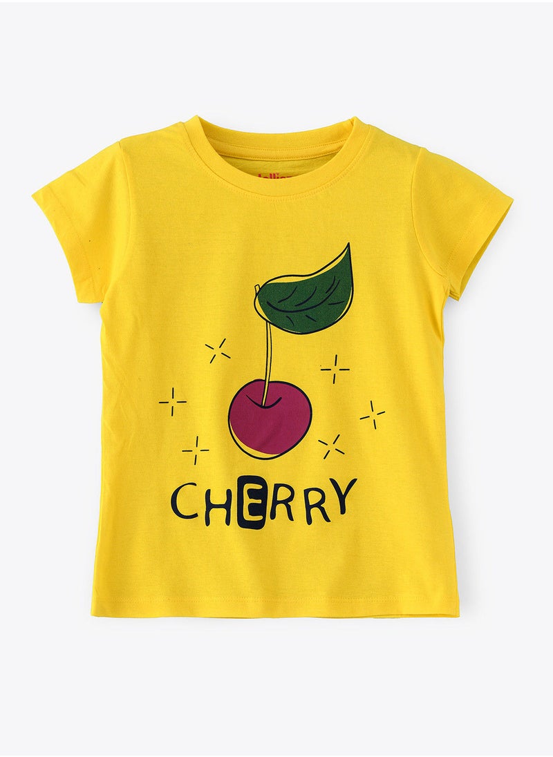 Jelliene Basic round neck graphic t-shirt  - Image 1