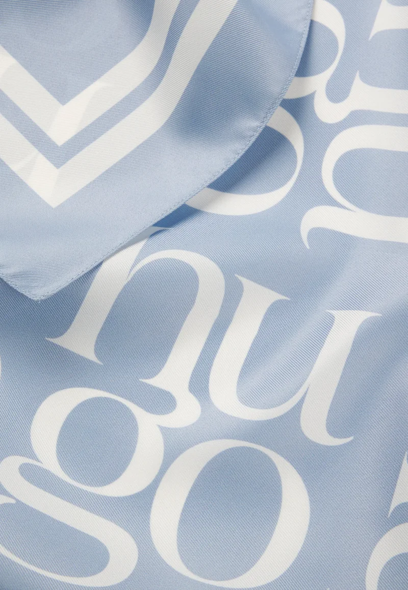 HUGO Scarf with printed artwork