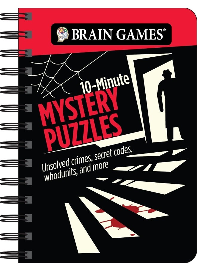 Brain Games - To Go - 10-Minute Mystery Puzzles: Unsolved Crimes, Secret Codes, Whodunits, and More