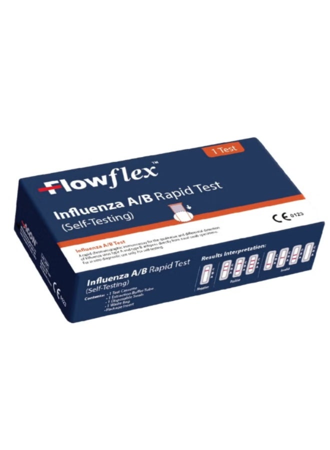 Flowflex Influenza A/B Rapid Test (Self-Testing)