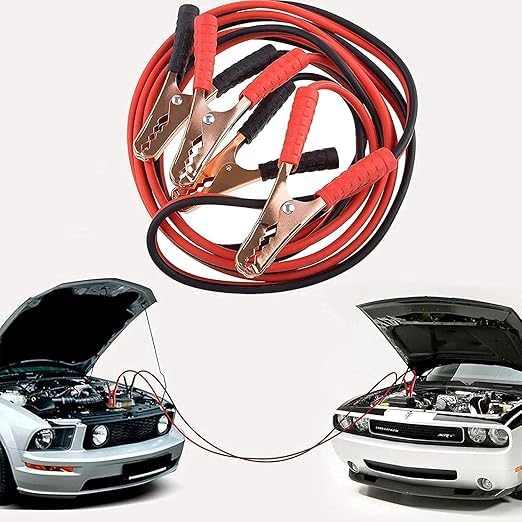 AADIVY® (1000-AMP) Booster Cable for Car Battery || Jumper Cable Battery Storage || Wire Clamp with Alligator Wire || Start Dead Battery || Emergency Line Truck Off Road || Auto Car Cables 7.3FT - Image 4