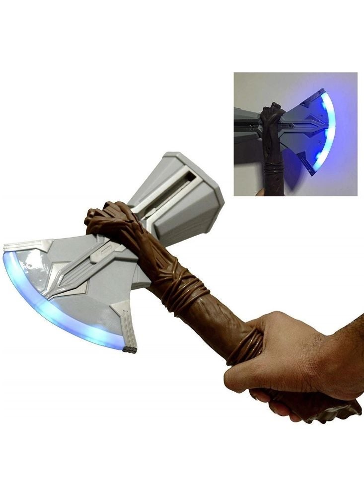 بريميم طقم زي ثور للأطفال - خوذة البطل الخارق وفأس المعركة - لعبة تقمص الأدوار - Image 2