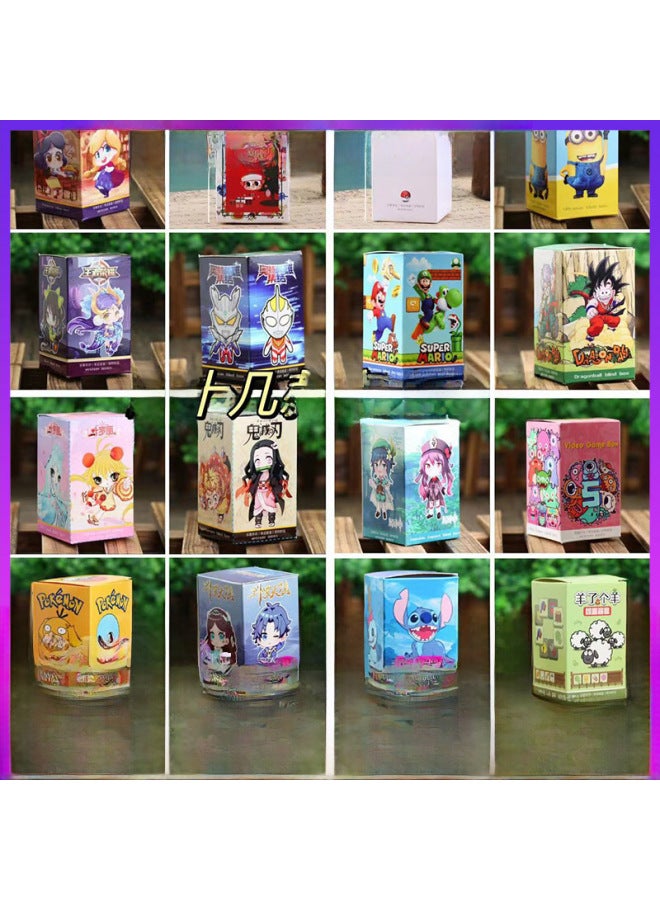 general Hundreds Of Animation Hand-run Stationery Toys Blind Box Doll Model Ornaments Children's Surprise Gifts Student Stalls Wholesale-Color:1 Random Piece For The Little Princess (pvc Solid Model) (24 Pi - Image 2