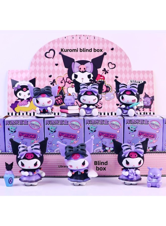 general Hundreds Of Animation Hand-run Stationery Toys Blind Box Doll Model Ornaments Children's Surprise Gifts Student Stalls Wholesale-Color:1 Random Piece For The Little Princess (pvc Solid Model) (24 Pi - Image 5