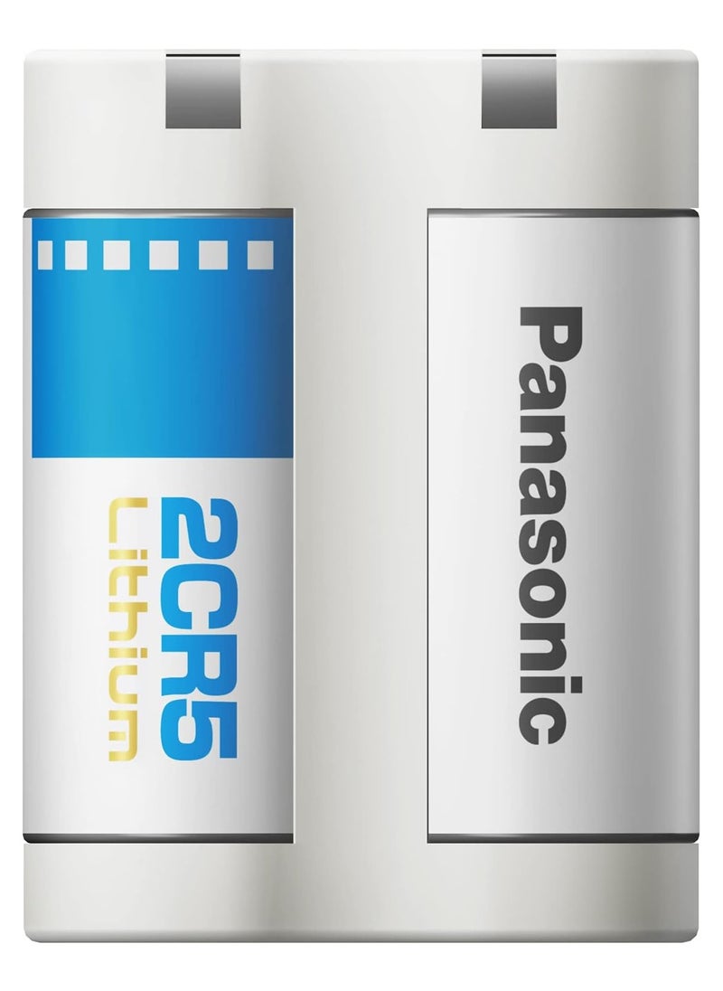 Panasonic 1-Piece Panasonic 2CR5 Photo Power Lithium 6V Battery  - Image 1