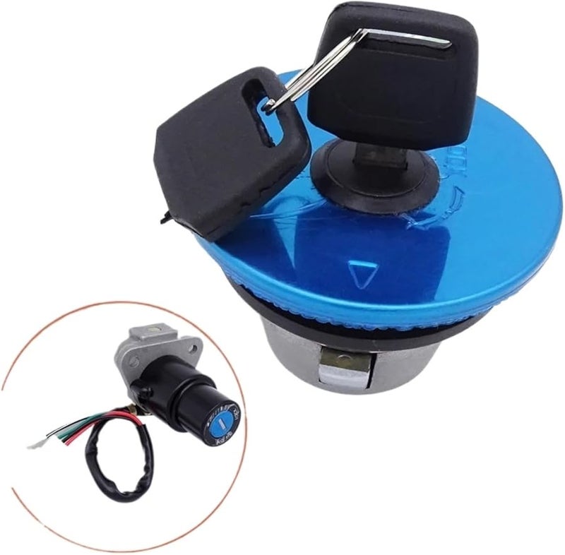 Motorcycle Ignition Switch And Gas Cap Lock Set For YAMA FZR250 FZR400 FZR600 - Image 4