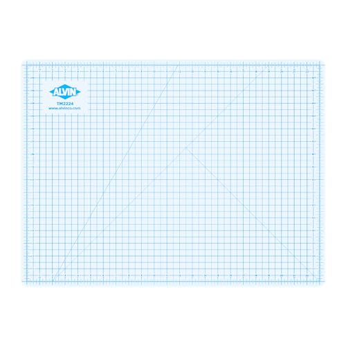 ALVIN TM Translucent Cutting Mat 18 x 24 inch | 3mm Layer with Grid on 1 Side | Light Box Compatible - Model TM2224 - Image 3