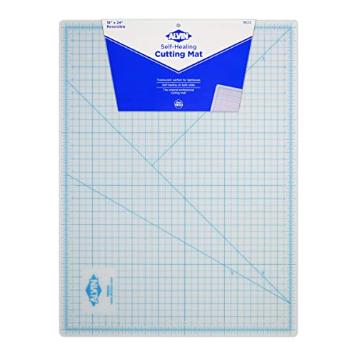 ALVIN TM Translucent Cutting Mat 18 x 24 inch | 3mm Layer with Grid on 1 Side | Light Box Compatible - Model TM2224 - Image 1