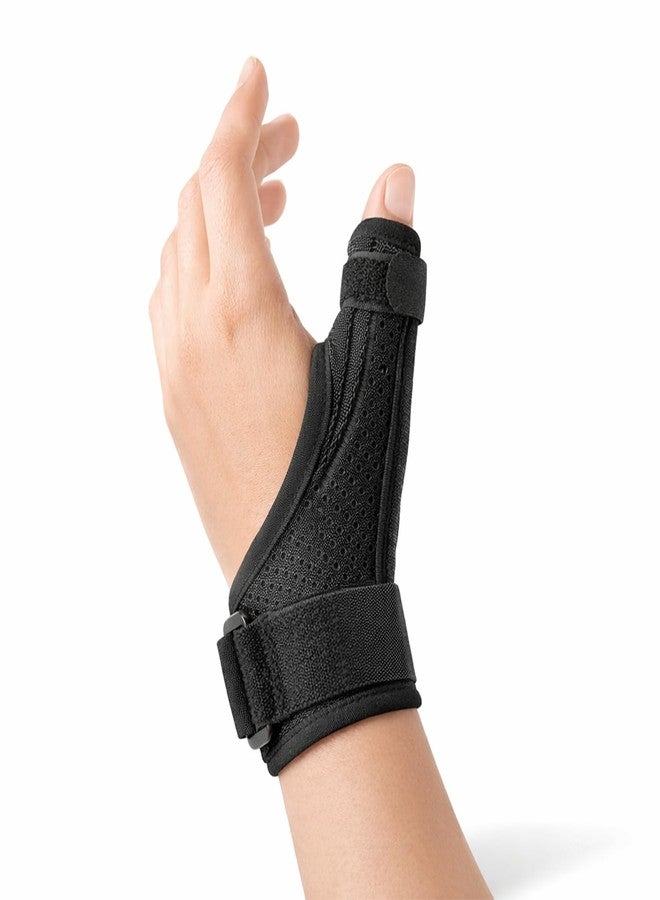 Dr Helix Thumb Brace for Pain Relief & Support - Adjustable Thumb Support Splint for Arthritis, Sprain & Tendonitis - Breathable, Comfortable Fit - (Left) - Image 1