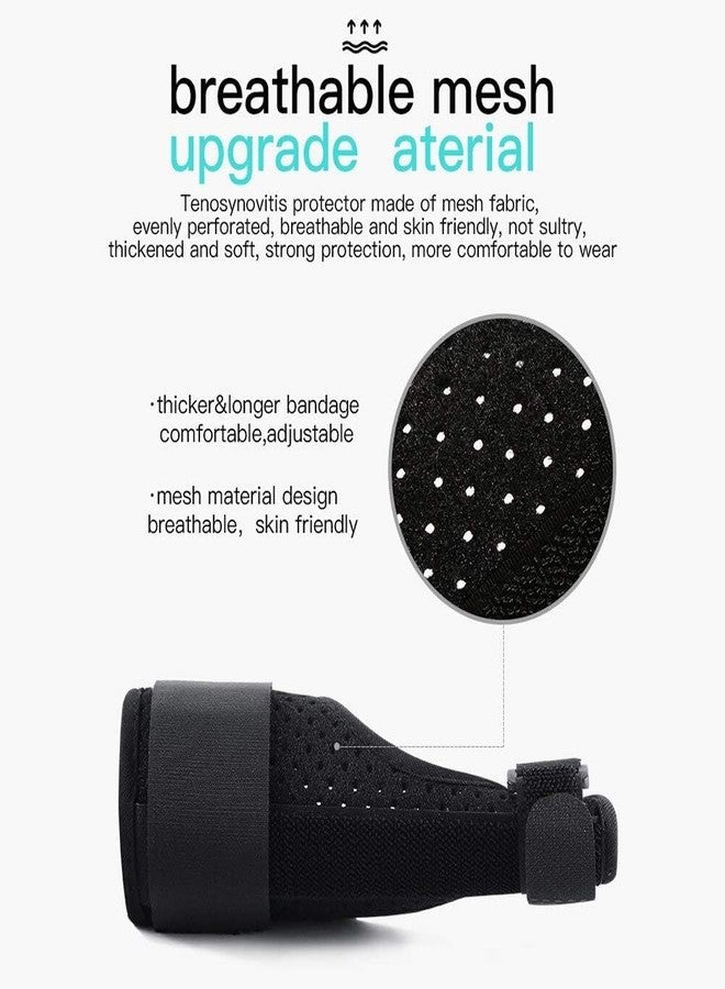 Dr Helix Thumb Brace for Pain Relief & Support - Adjustable Thumb Support Splint for Arthritis, Sprain & Tendonitis - Breathable, Comfortable Fit - (Left) - Image 5