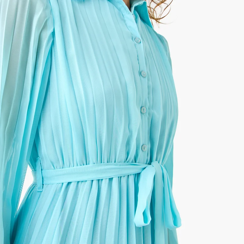 Splash FAV Pleated Chiffon Dress