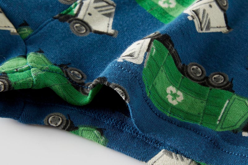 Winging Day Boys' Cotton 6-Pack Fire Trucks Boxer Brief Underwear Size 4T - Image 5