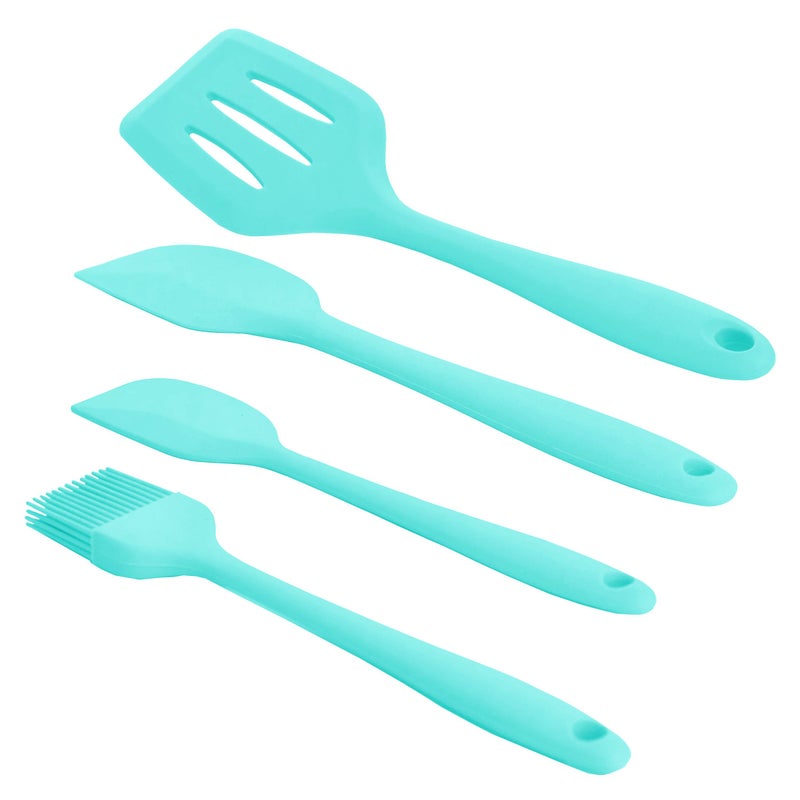 MegaChef Tool Cookware Utensil Set, 12 Piece, Light Teal - Image 2